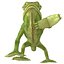3d model chameleon pose 3