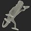 3d model chameleon pose 3