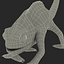 3d model chameleon pose 3