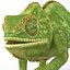 3d model chameleon pose 3