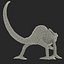 3d model chameleon pose 3