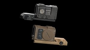 Aimpoint ACRO P2 Red Dot Sight with Reptilia Mount
