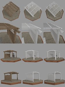 3D pergola