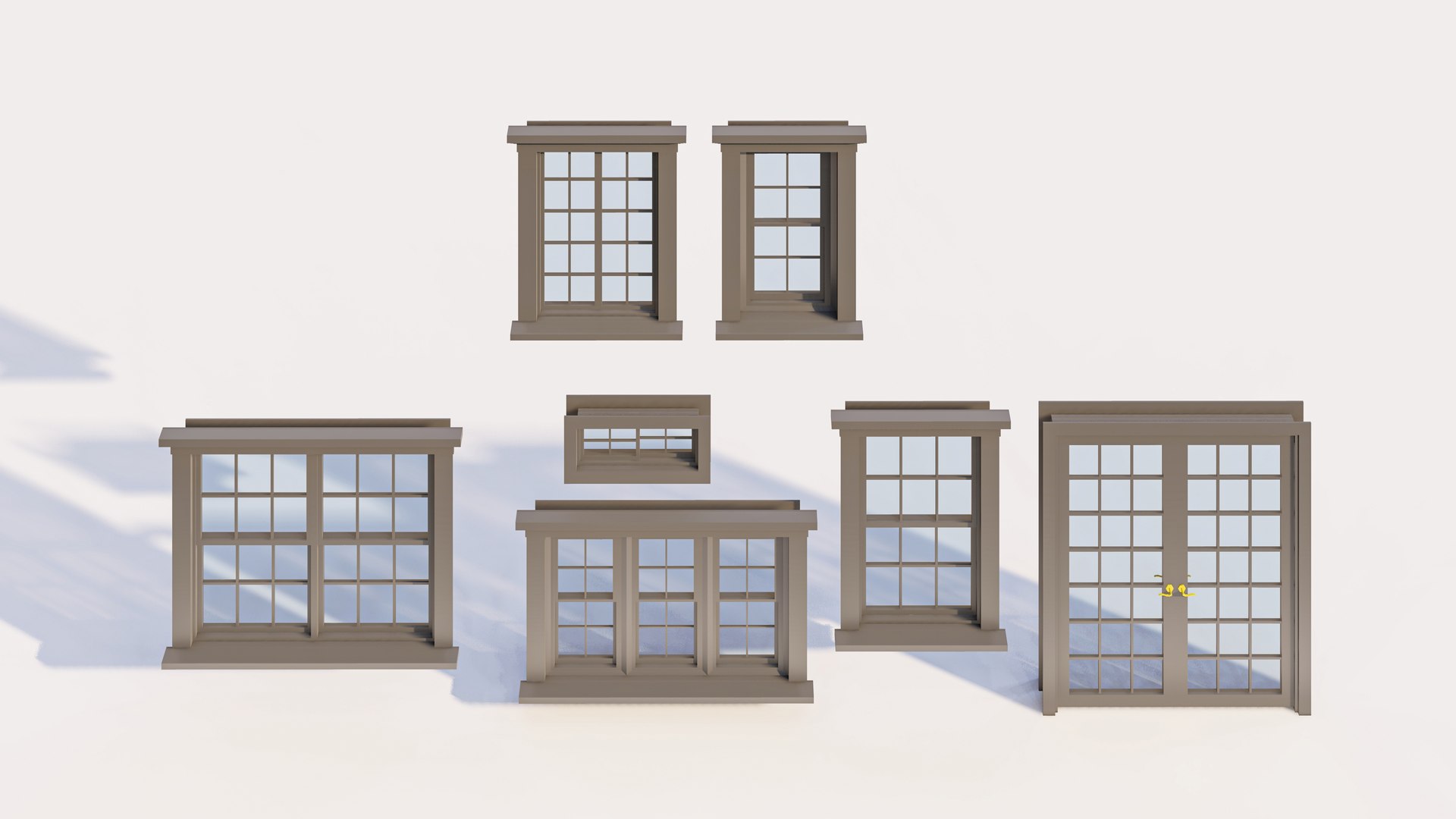 Single Hung Double Hung Windows and Double Door Pack 3D model https://p.turbosquid.com/ts-thumb/Lc/rf76uo/o5/1_3photo/jpg/1770458928/1920x1080/fit_q87/47686f9405d5f0f2097a440024ad446de34a7641/1_3photo.jpg