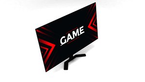 designed computer monitor screen 3D model