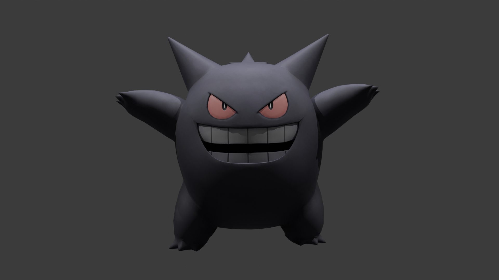 GengarAnimated Model - TurboSquid 2351899