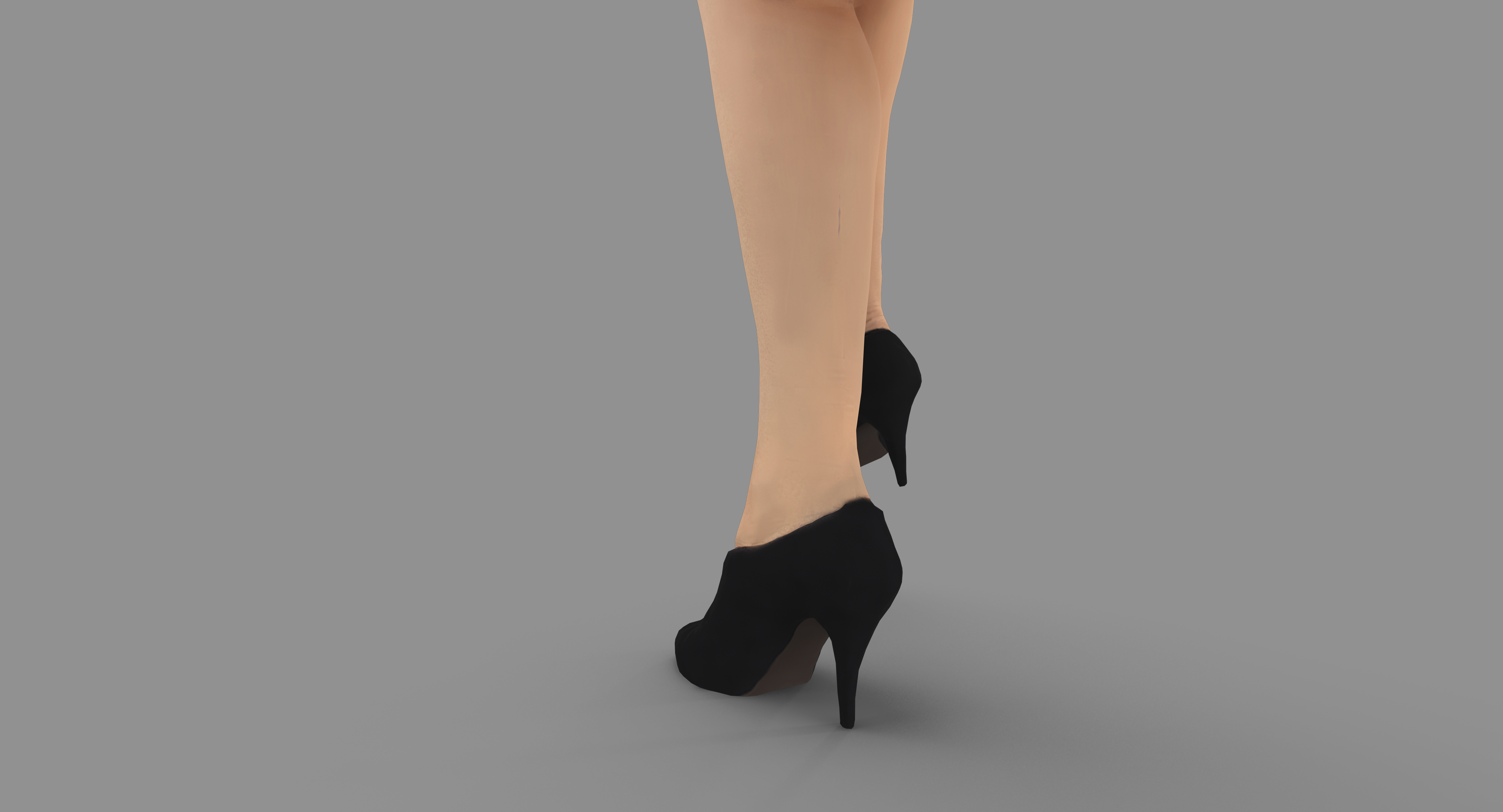 3d model woman female human