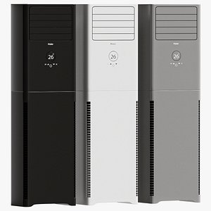 Column Air Conditioner Haier 3D model