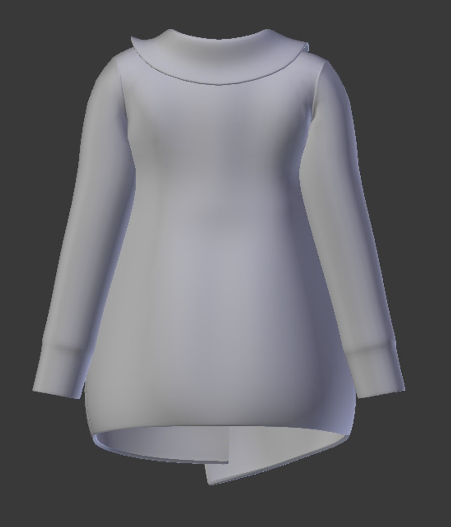 3d model of rigged