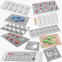 Tablets in Blister Big Collection