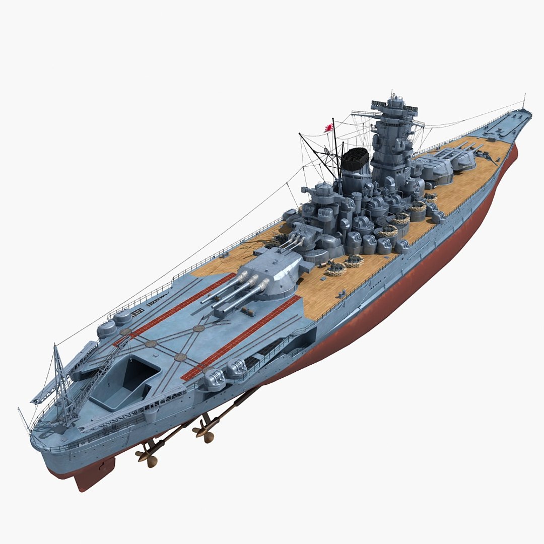 3D japanese battleship musashi 1944 model https://p.turbosquid.com/ts-thumb/Ld/61FWIQ/remChL1D/02_06/jpg/1543762229/1920x1080/fit_q87/2094cb52c8b6a5ebbf9a89a9244102d948bdb220/02_06.jpg