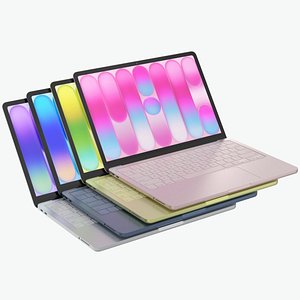 3D Apple MacBook Neo All Colors model