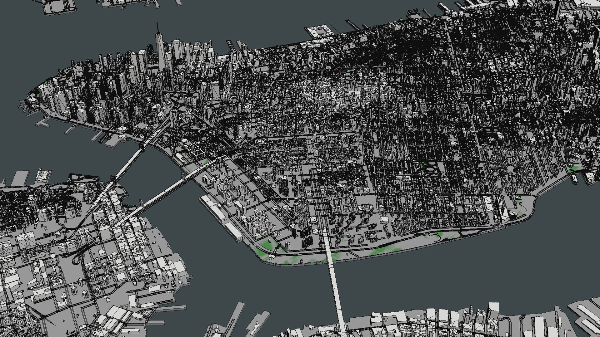 New York City Manhattan 3d Model Turbosquid 1347047