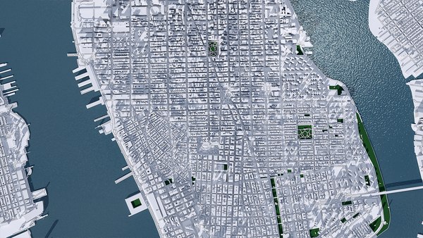 New york city manhattan 3D model - TurboSquid 1347047