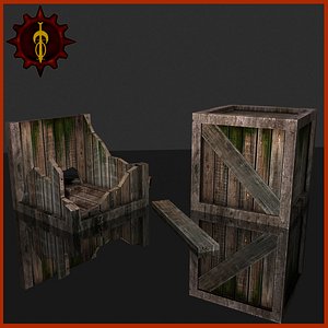 crate box 3ds