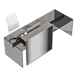 gallotti and radice air desk modesty 3D model
