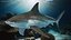 Realistic Bull Shark Rigged for Maya