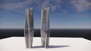 contemporary office original design 3D model