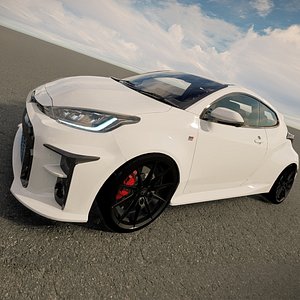 Toyota GR Yaris 2022 3d model 3D