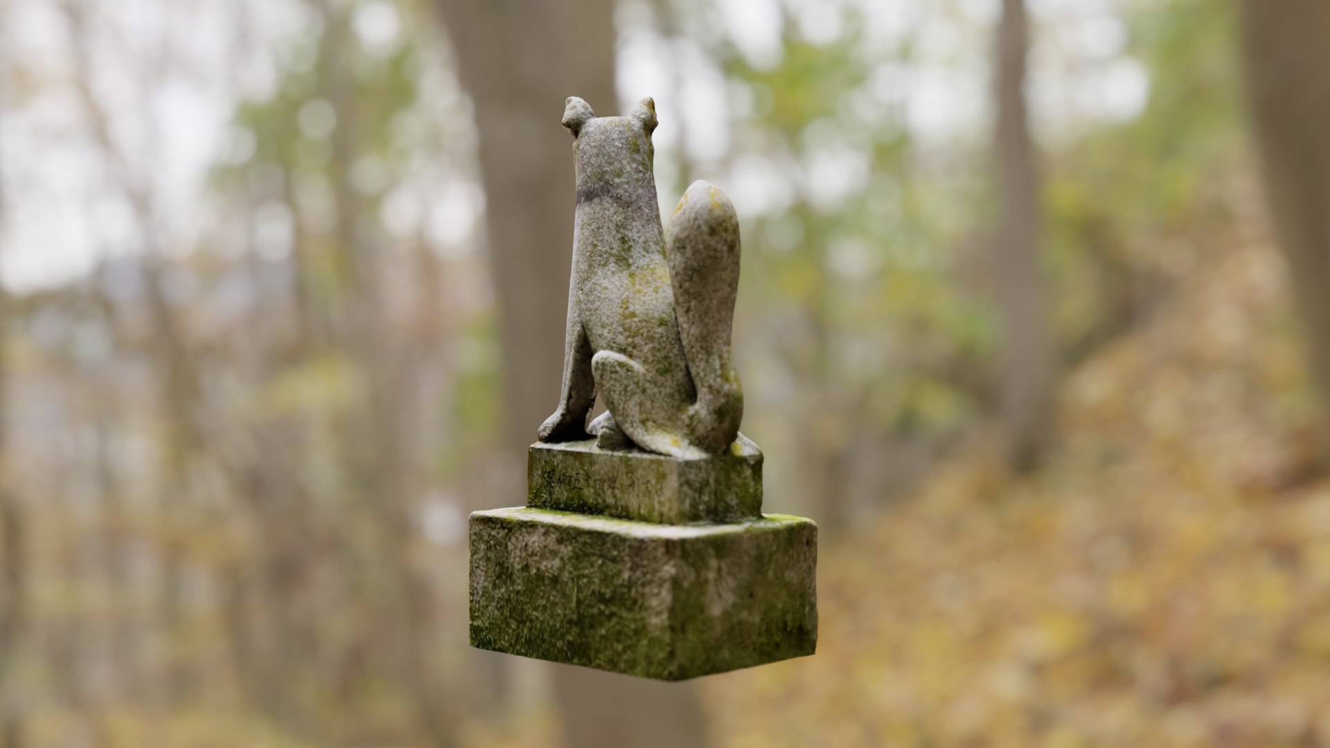 3D Fox Statue Japan Shrine - TurboSquid 1988165