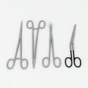 surgical scissors 3d max