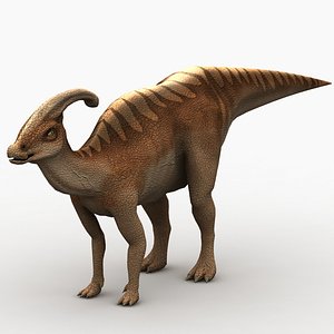 max parasaurolophus dinosaur animation