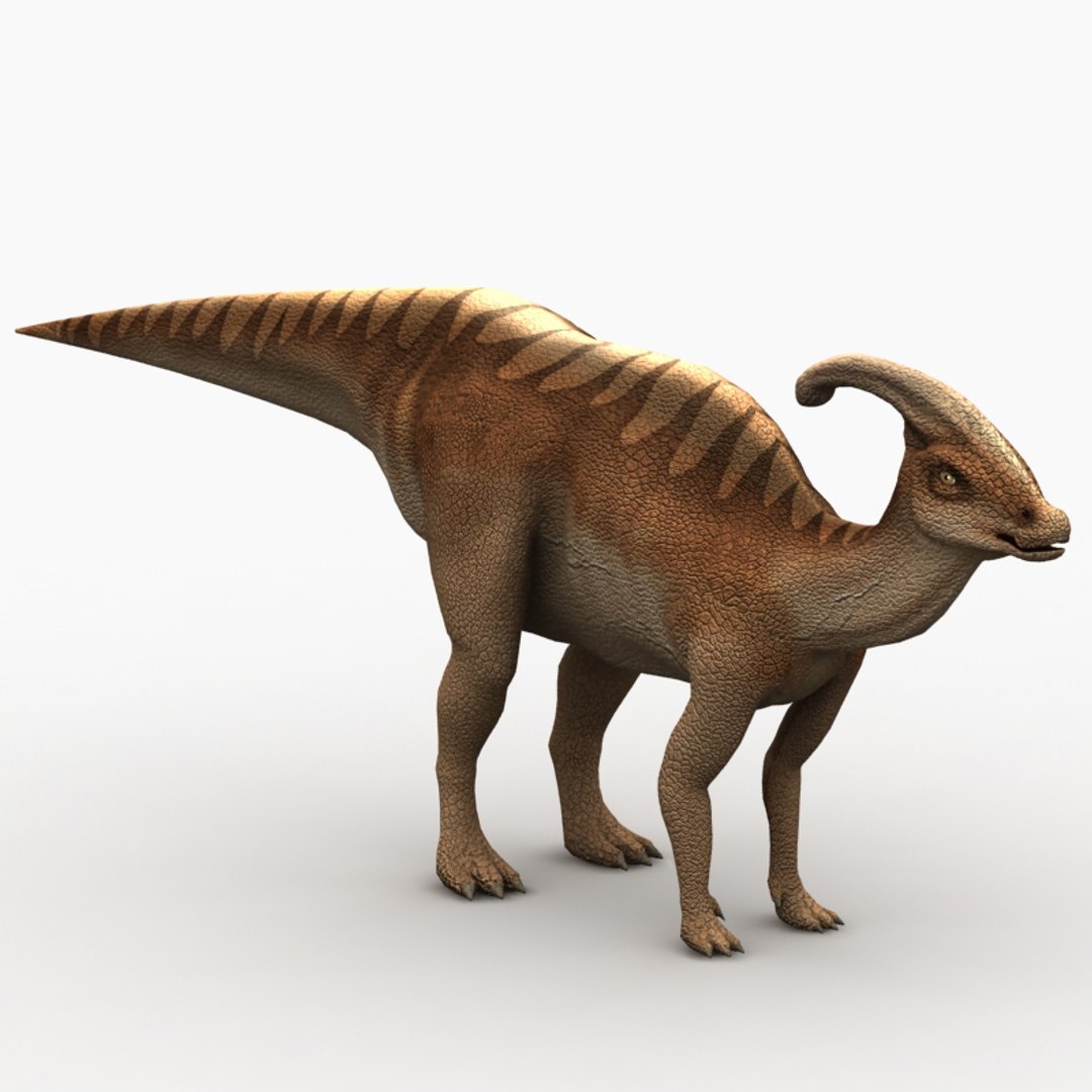 Max Parasaurolophus Dinosaur Animation