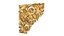 Classic carved corner decor ornament 376