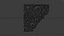 Classic carved corner decor ornament 376