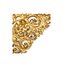 Classic carved corner decor ornament 376