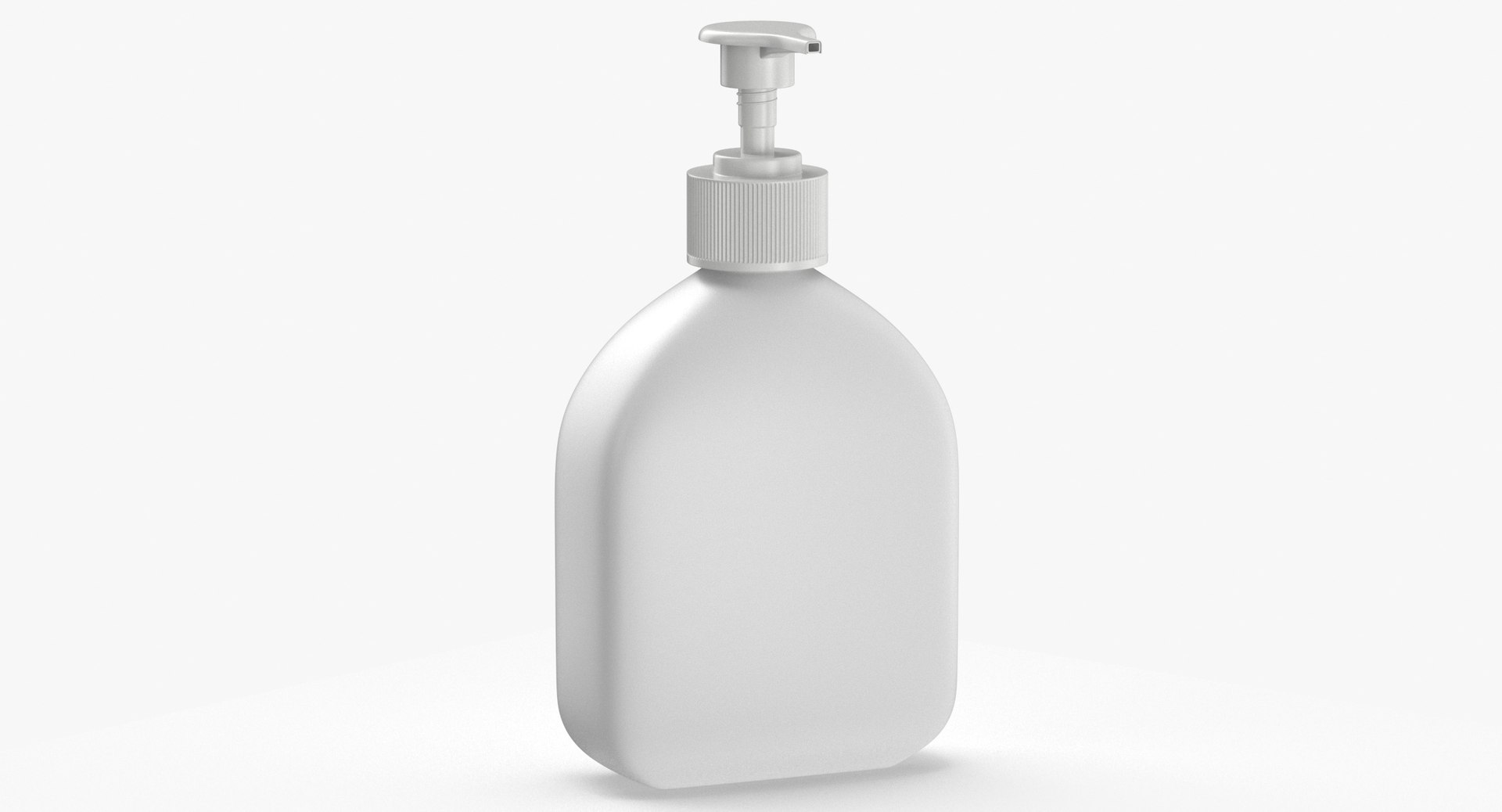 3D Hand Soap Container Type 01 Blank and Generic Basic Poses ...