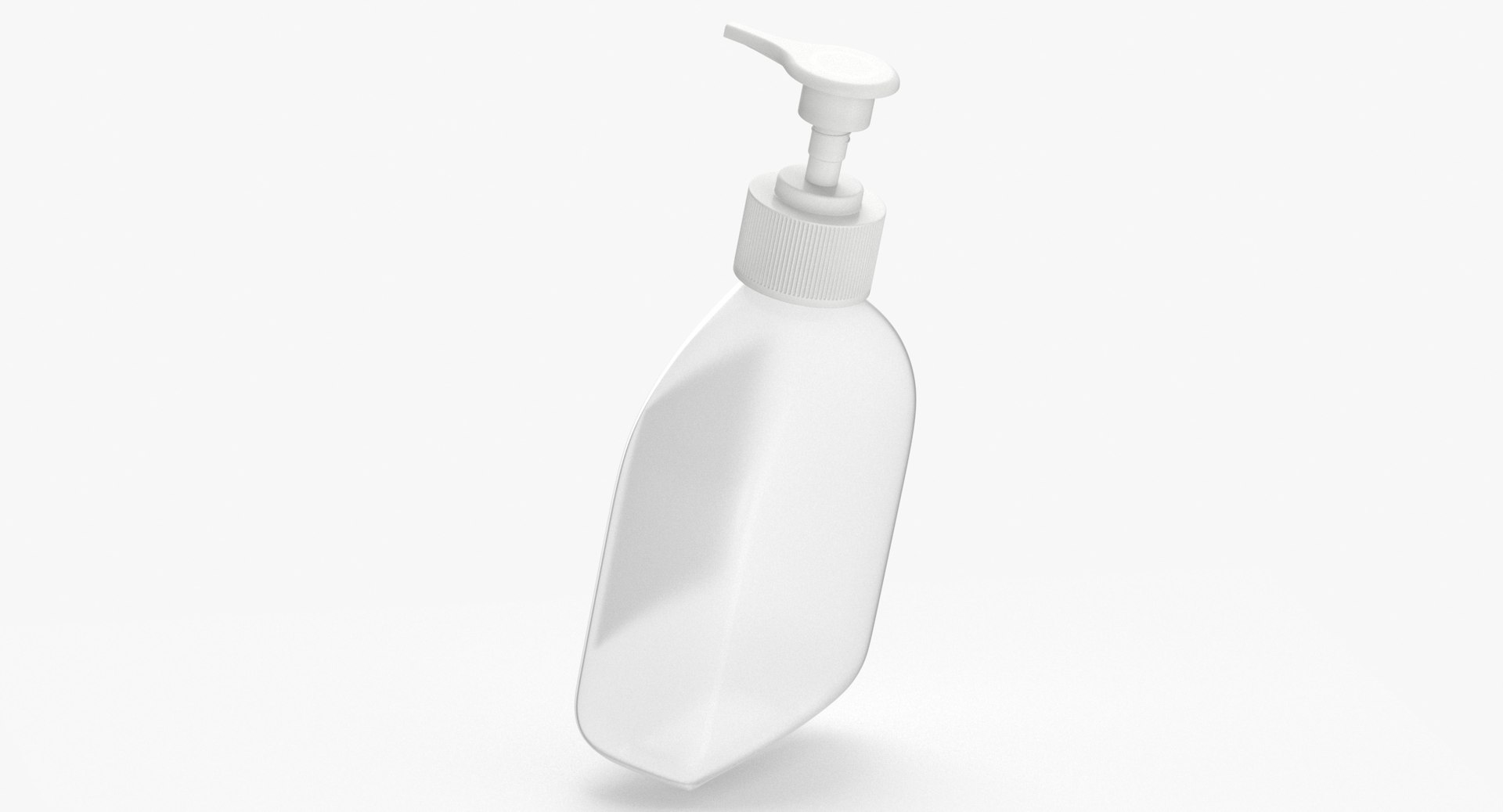 3D Hand Soap Container Type 01 Blank and Generic Basic Poses ...