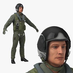 Tactical Pilot Suit Without Oxygen Mask