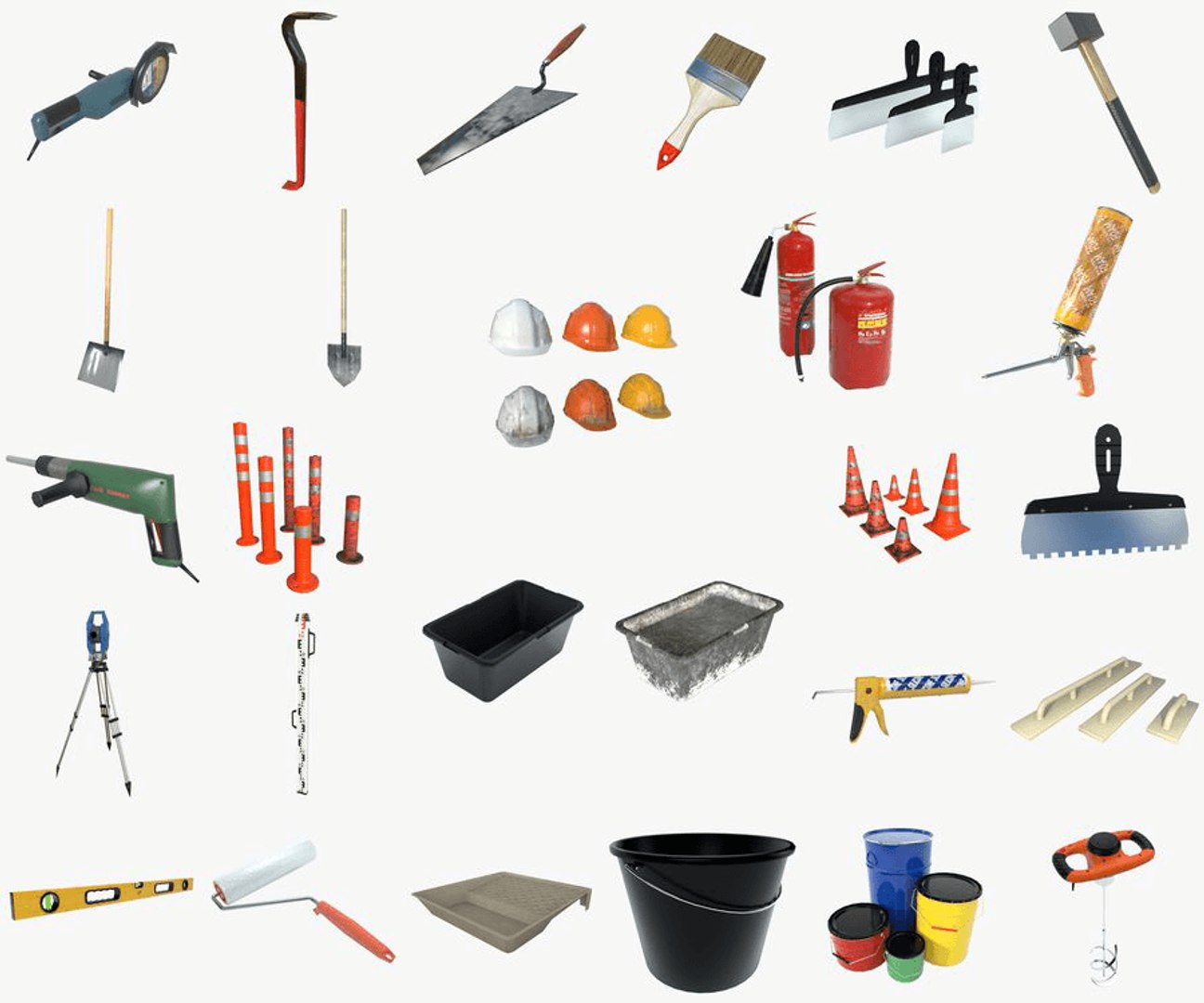 3D Collection of Smallsize Lowpoly Items for Construction model https://p.turbosquid.com/ts-thumb/Ld/h3skRI/Cl/col1/png/1651046045/1920x1080/fit_q87/de6fcc5d1ceaf52bae05624250b24d6ed147e54b/col1.jpg