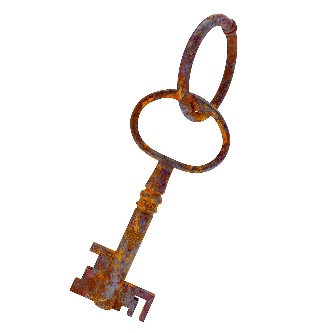 Key Old 3D Model - TurboSquid 1986560