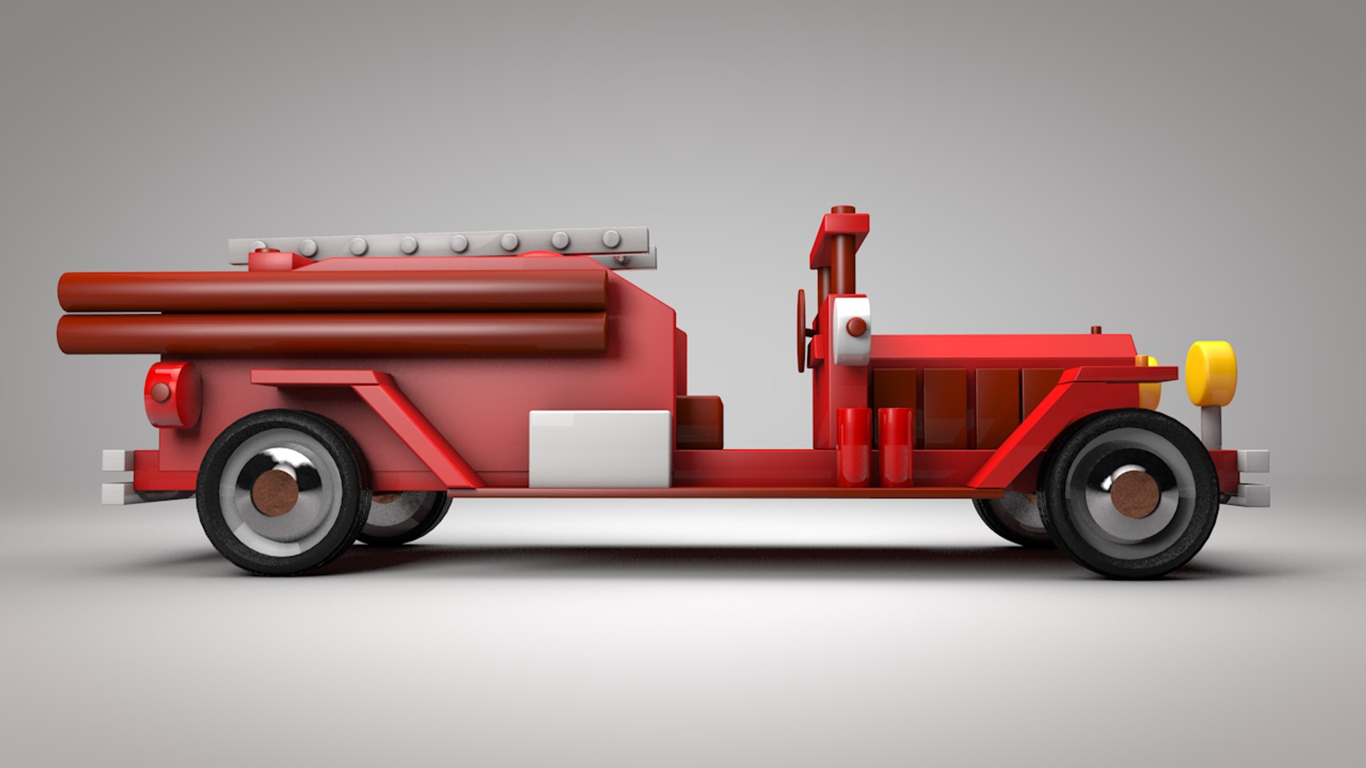 Wooden Toy Car 3D Model - TurboSquid 1590037