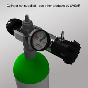 3d medical oxygen regulator