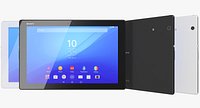 Sony Xperia Z4 Tablet Black & White