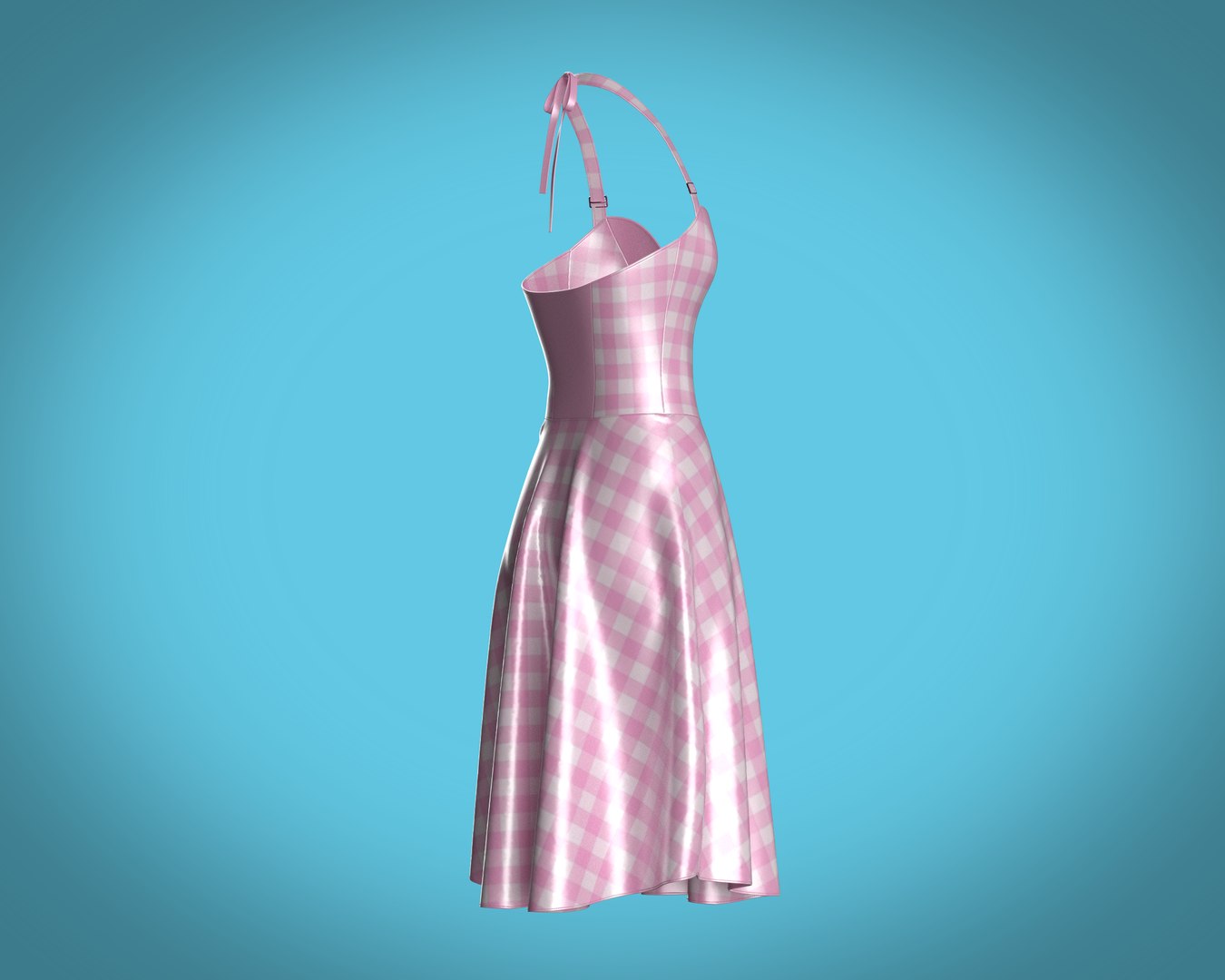 3D Barbie Dress V4 Model - TurboSquid 2124098