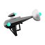 science fiction blaster icon