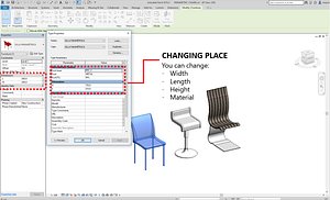 parametric chair 3D
