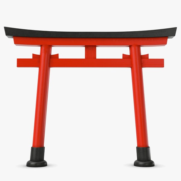 torii gate 3D model