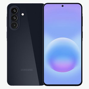 3D Samsung Galaxy A57 Awesome Navy model