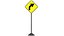 Road Sign W1-10aL