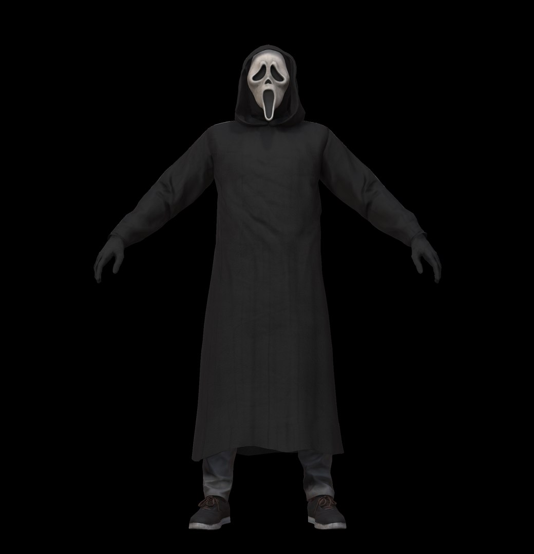 3D Ghostface Scream - TurboSquid 1841534