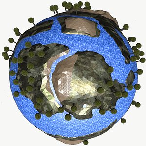 Planet1Low PolyUnder 64K model