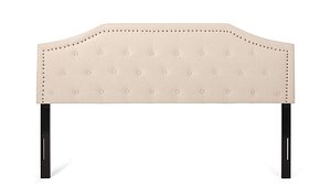 3D Upholstered Headboard Bed