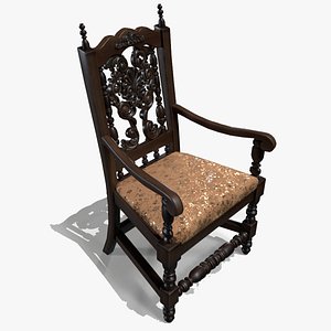 Classical Chair PBR model
