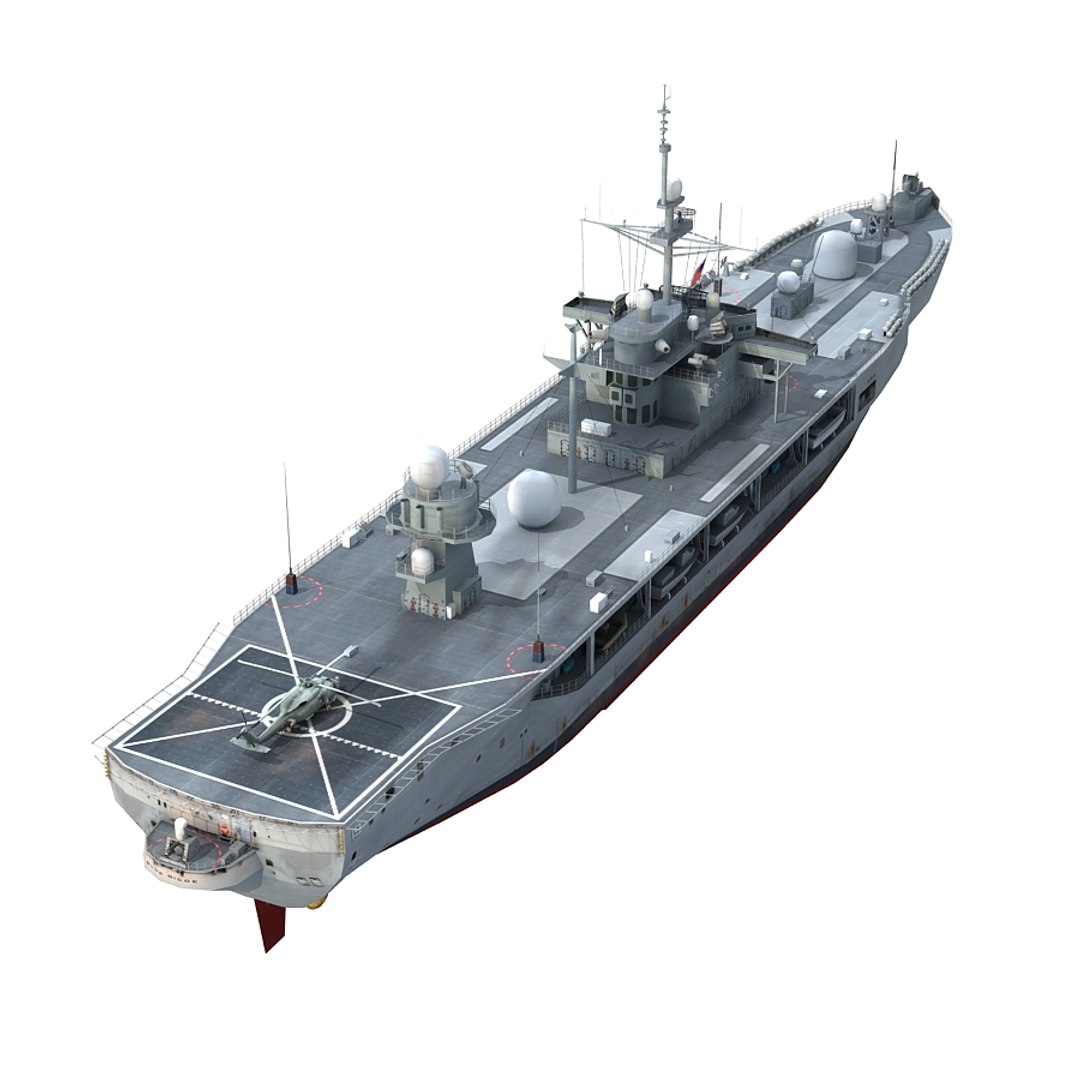 3d Uss Blue Ridge Lcc-19