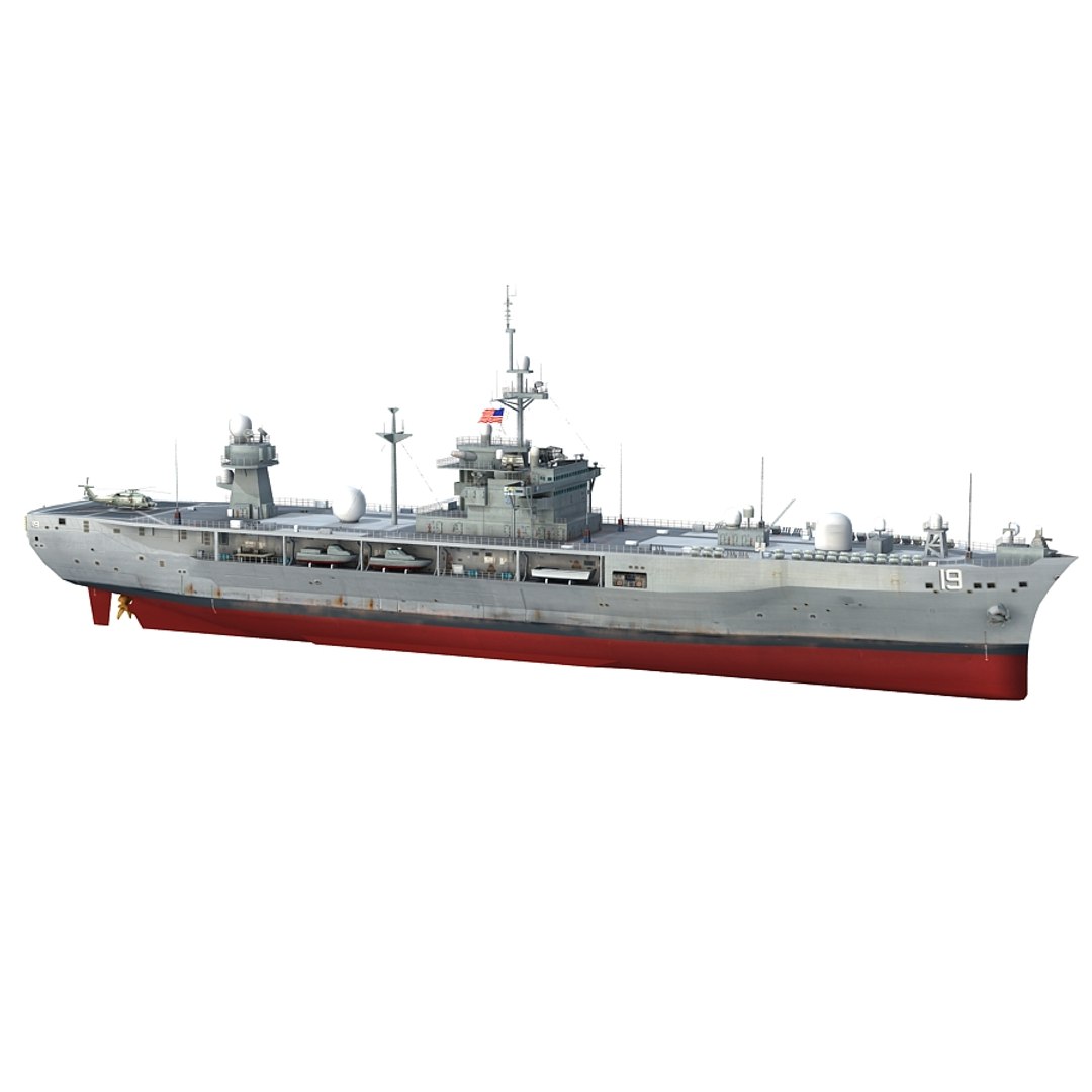 3d Uss Blue Ridge Lcc-19